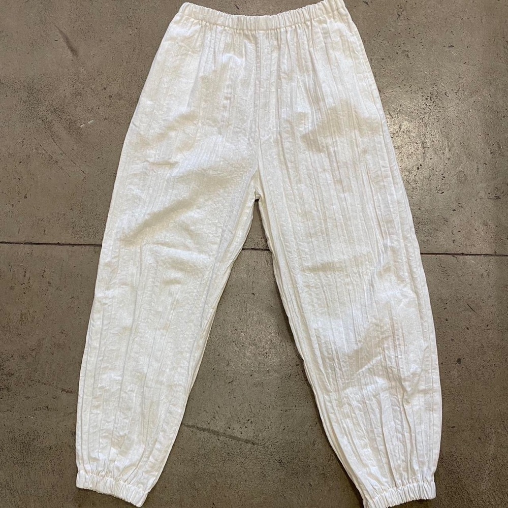 Toit Volant Libra Pants Crinkle Cotton